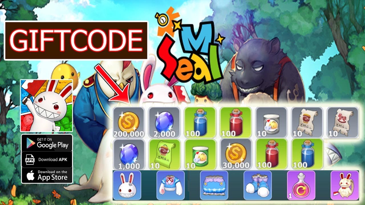 Seal M & All Gift Codes | 10 Coupon Codes Seal M SEA - Cara Redeem Code