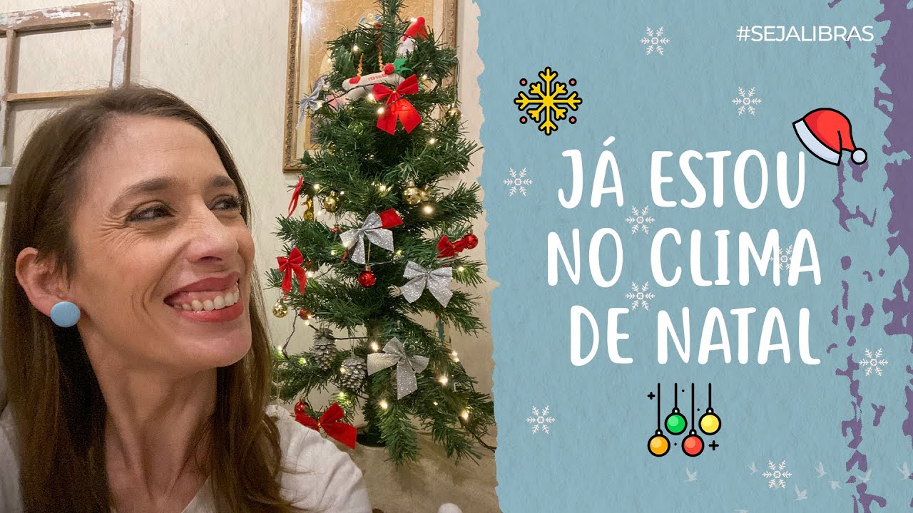 SINAIS DAS CORES NATALINAS EM  LIBRAS │ Débora Libras