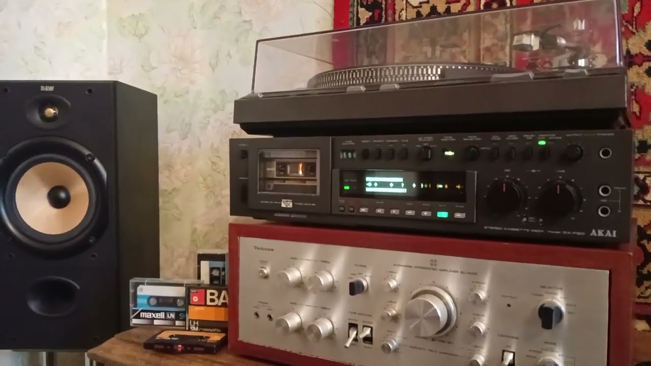 Голос кассетной деки Akai GX-F90  отдельные моменты Часть 3.