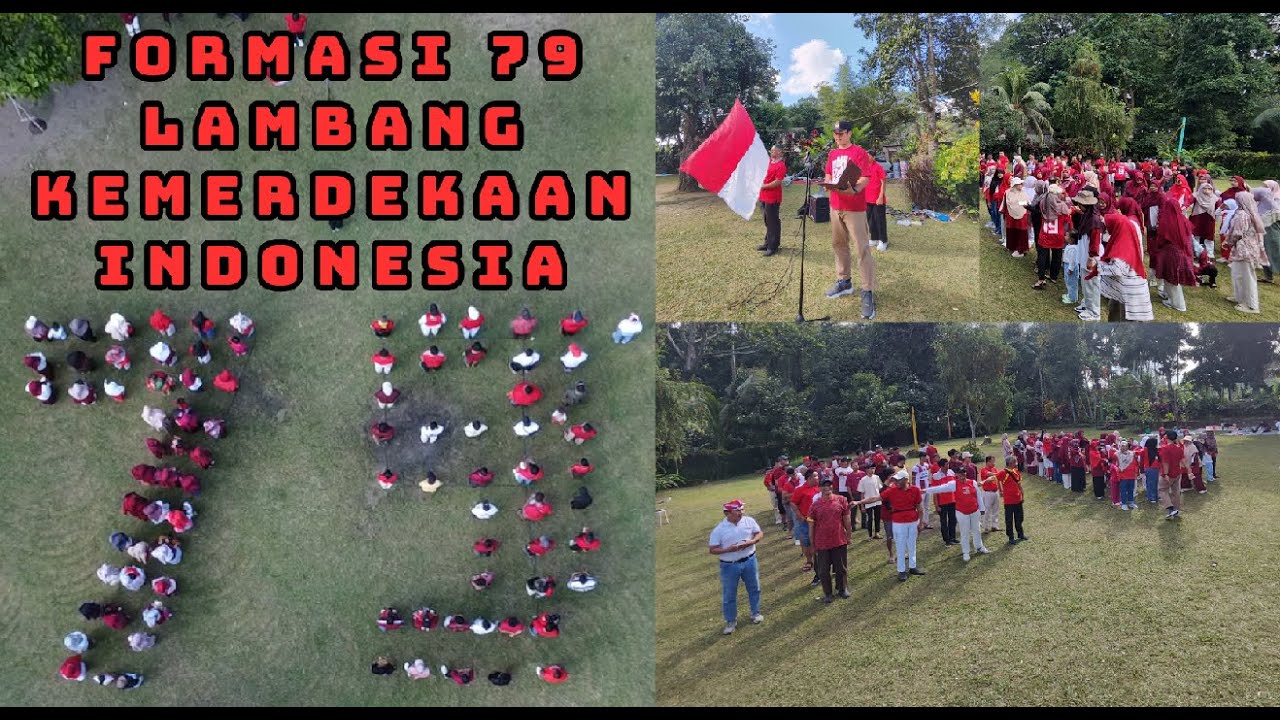 Rayakan Kemerdekaan RI Ke 79, Warga LDII Tabanan Gelar Upacara Bendera Dengan Formasi 79!