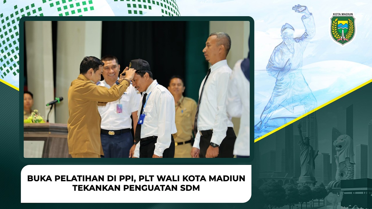 Buka Pelatihan di PPI, Plt Wali Kota Madiun Tekankan Penguatan SDM