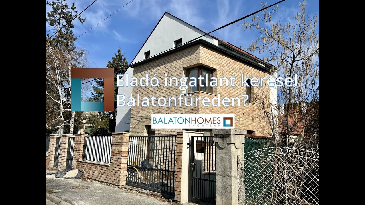 Eladó ingatlant keresel Balatonfüreden? #balatonhomes #eladó #ingatlan #balaton #újépítésű #ikerház