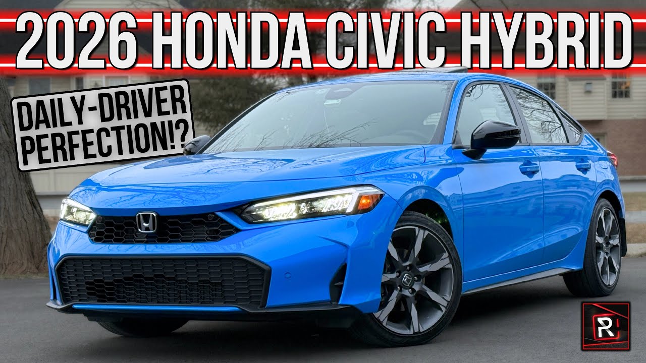 Best Commuter Car? – 2026 Honda Civic Sport Touring Hybrid Hatchback – Detailed Review