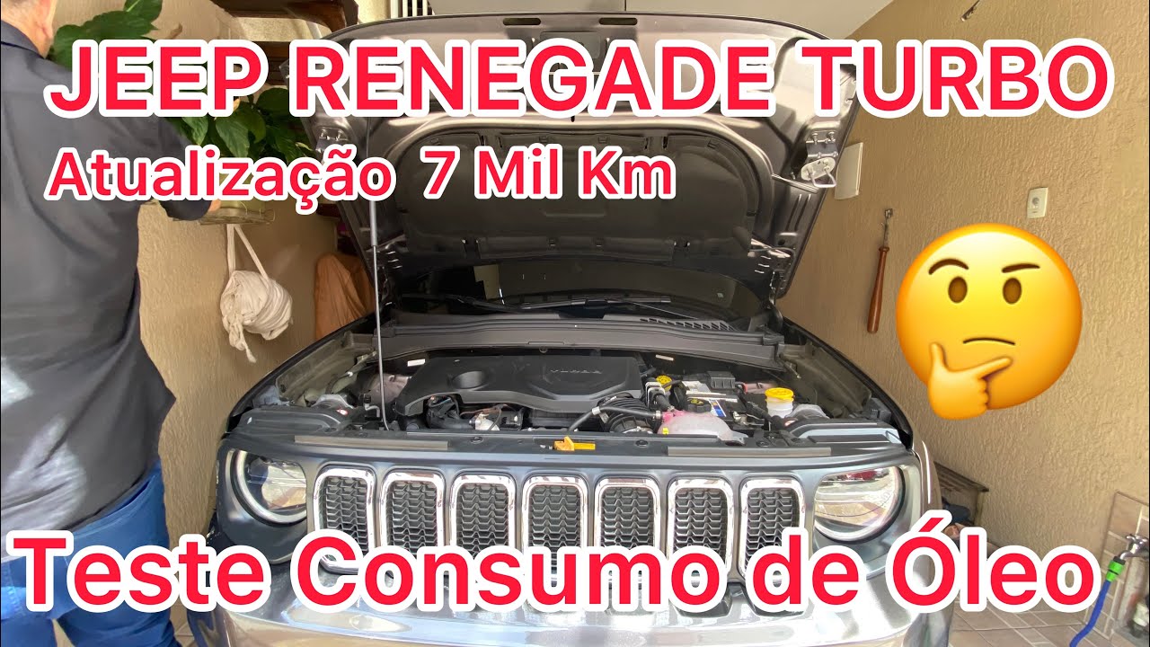 JEEP RENEGADE TURBO Consumindo Óleo  MITO OU VERDADE  🤔