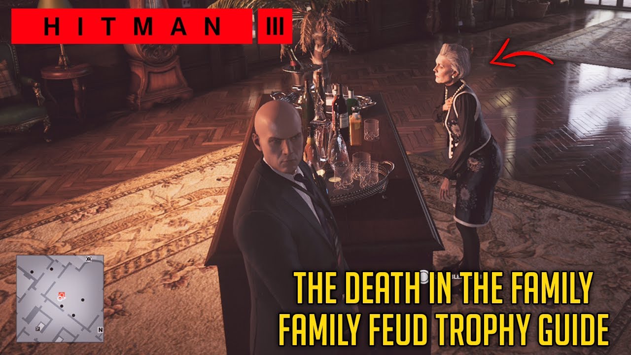 Help Emma To Kill Alexa To Get Family Fued Trophy | A Death In Family Guide | HITMAN 3