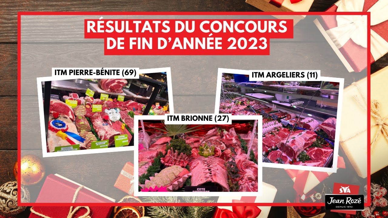 Résultats concours fin d'année 2023