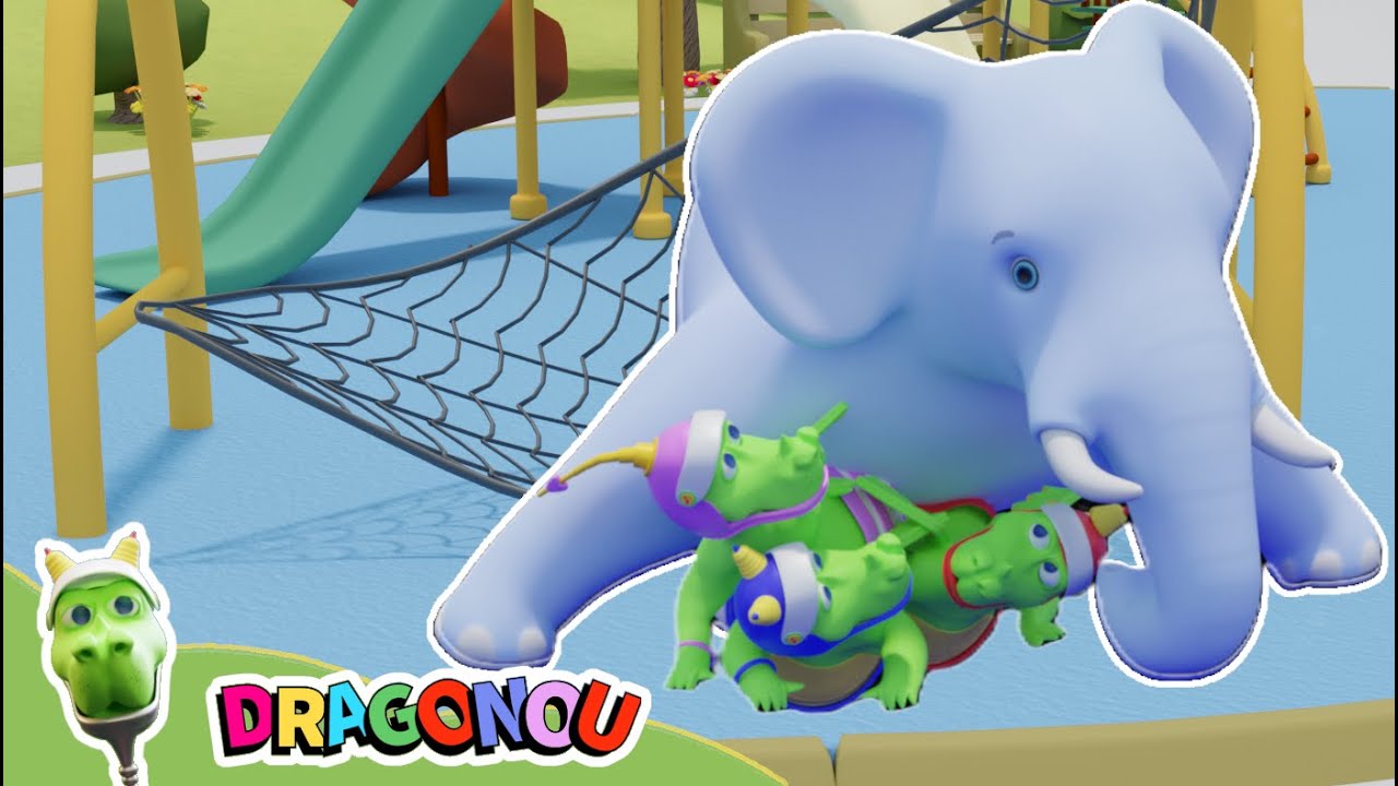 🐘 Un éléphant qui se balançait sur une toile 🐘 | Comptines pour Bébé avec apprentissage  des nombres