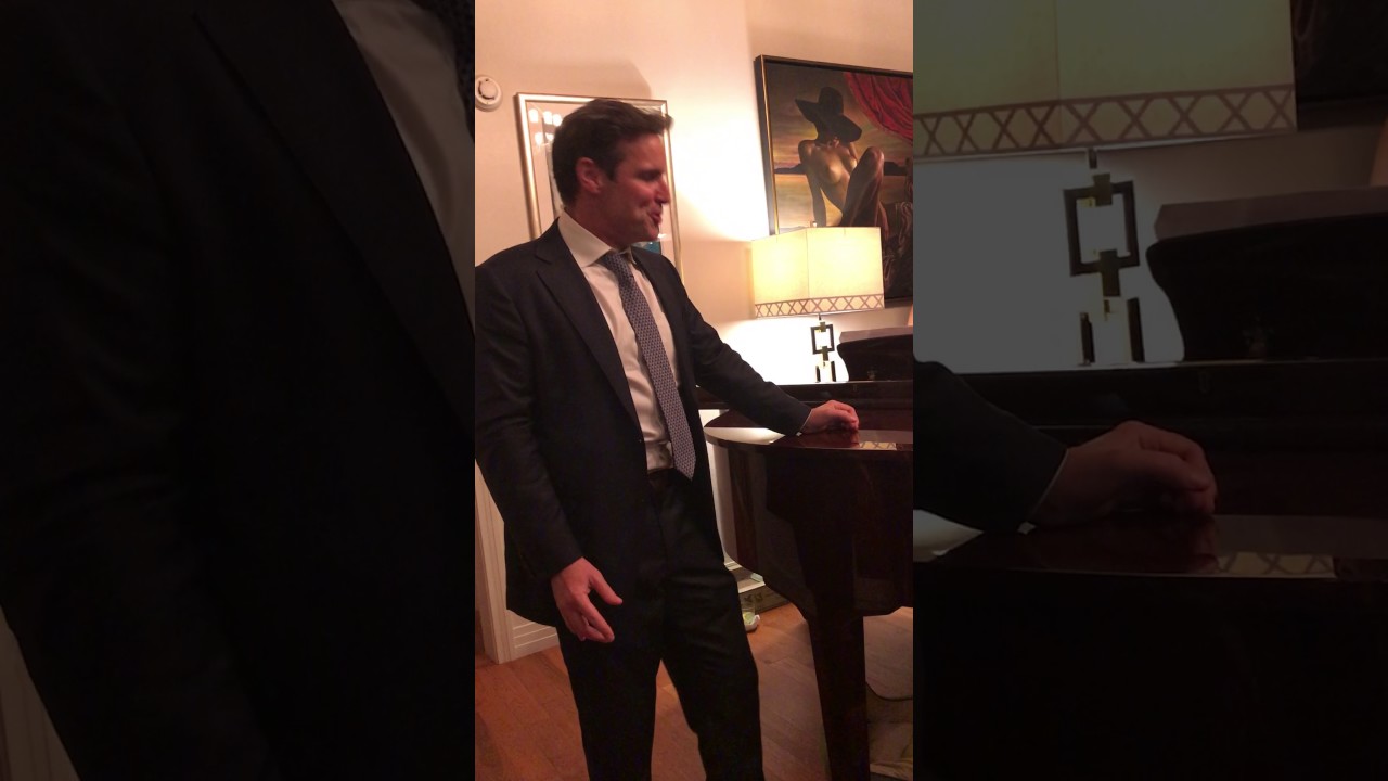Hugh Panaro sings "Music of the Night" to Svetla Moreland on her 50th Birthday