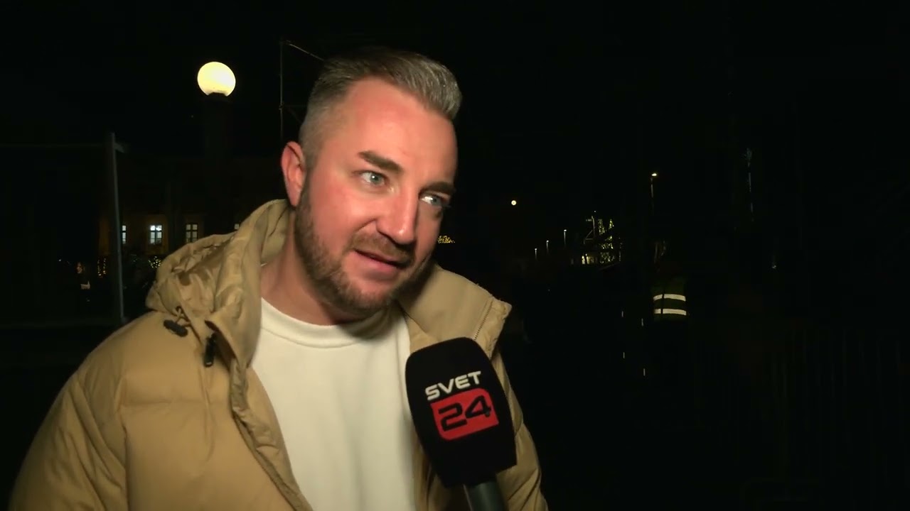 Dejan Dogaja po dobrodelnem koncertu Radia 1 na robu solza.