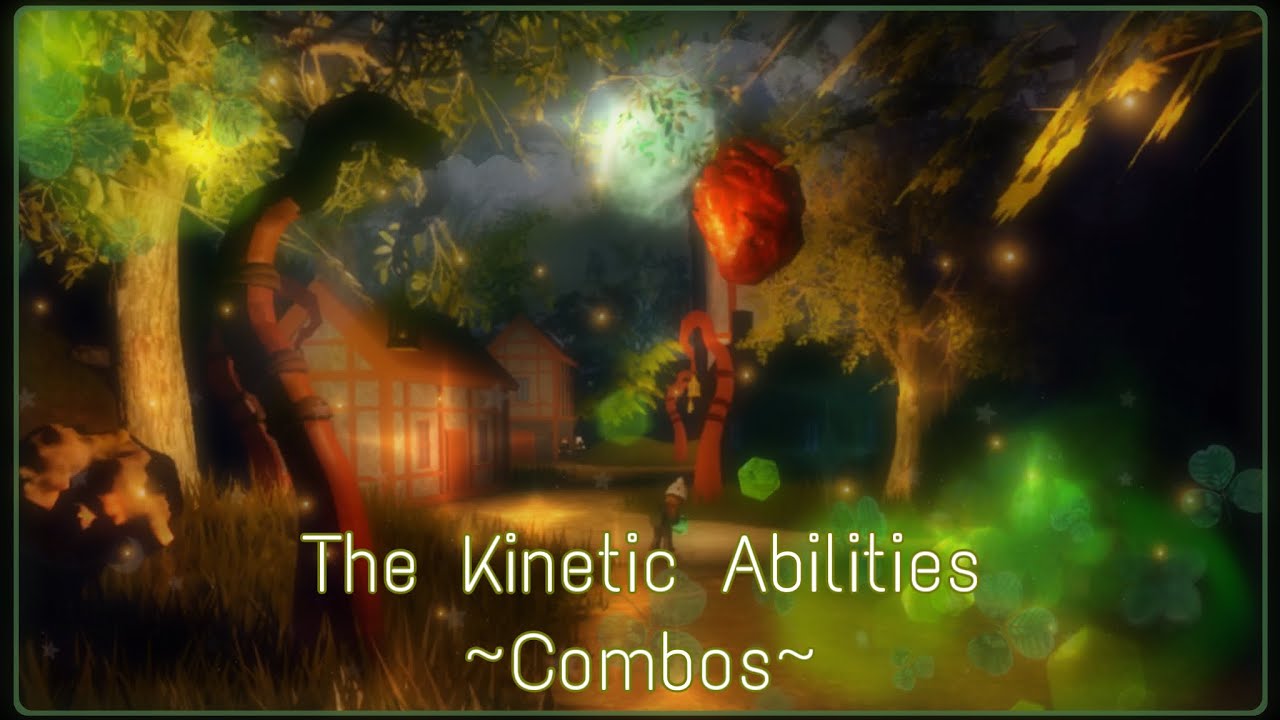 Showcasing Combos! ||The Kinetic Abilities|| Roblox||