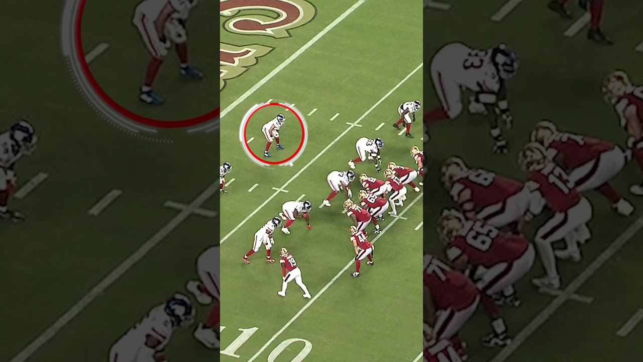 Micah McFadden tackle for loss vs. 49ers 🏈 #shorts #highlights