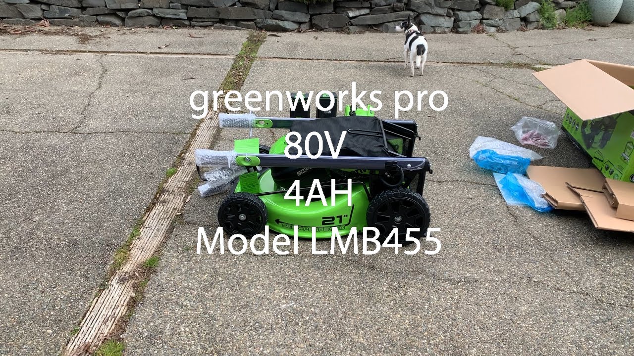 Greenworks pro 80V 21