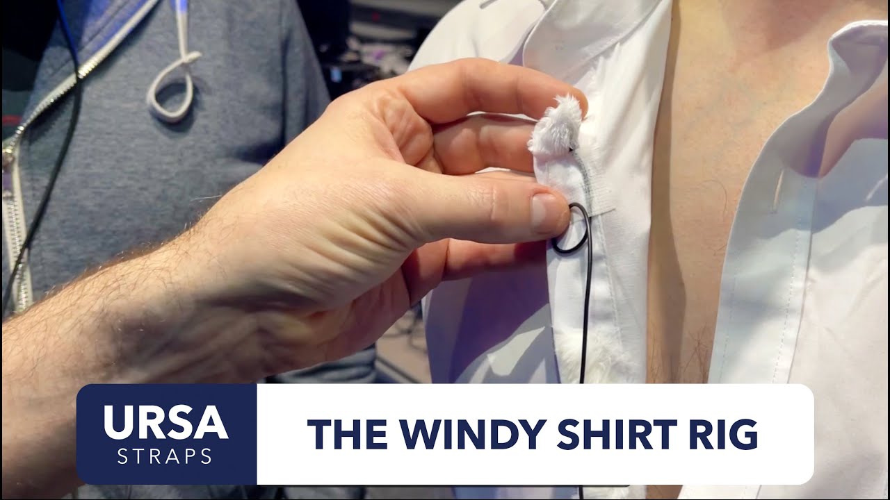 The Windy Shirt Rig - A Quick Effective Mic Rig for Office Shirts Outdoors | URSA Tips & Tricks