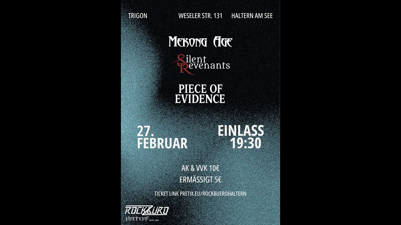 Februar Rockkonzert - Live aus dem Trigon Haltern