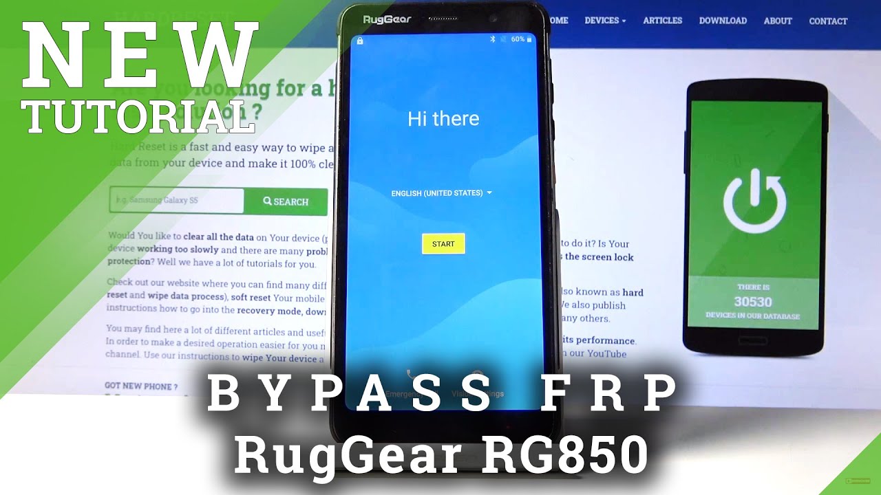 How to Bypass FRP in RUGGEAR RG850 – Bypass Google Verification