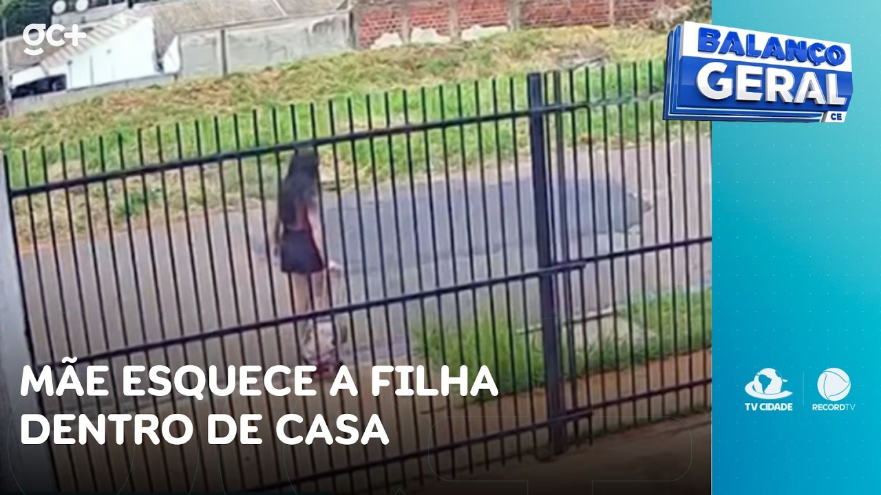 Mãe sai para levar a filha à escola, mas esquece de algo muito importante | Balanço Geral CE