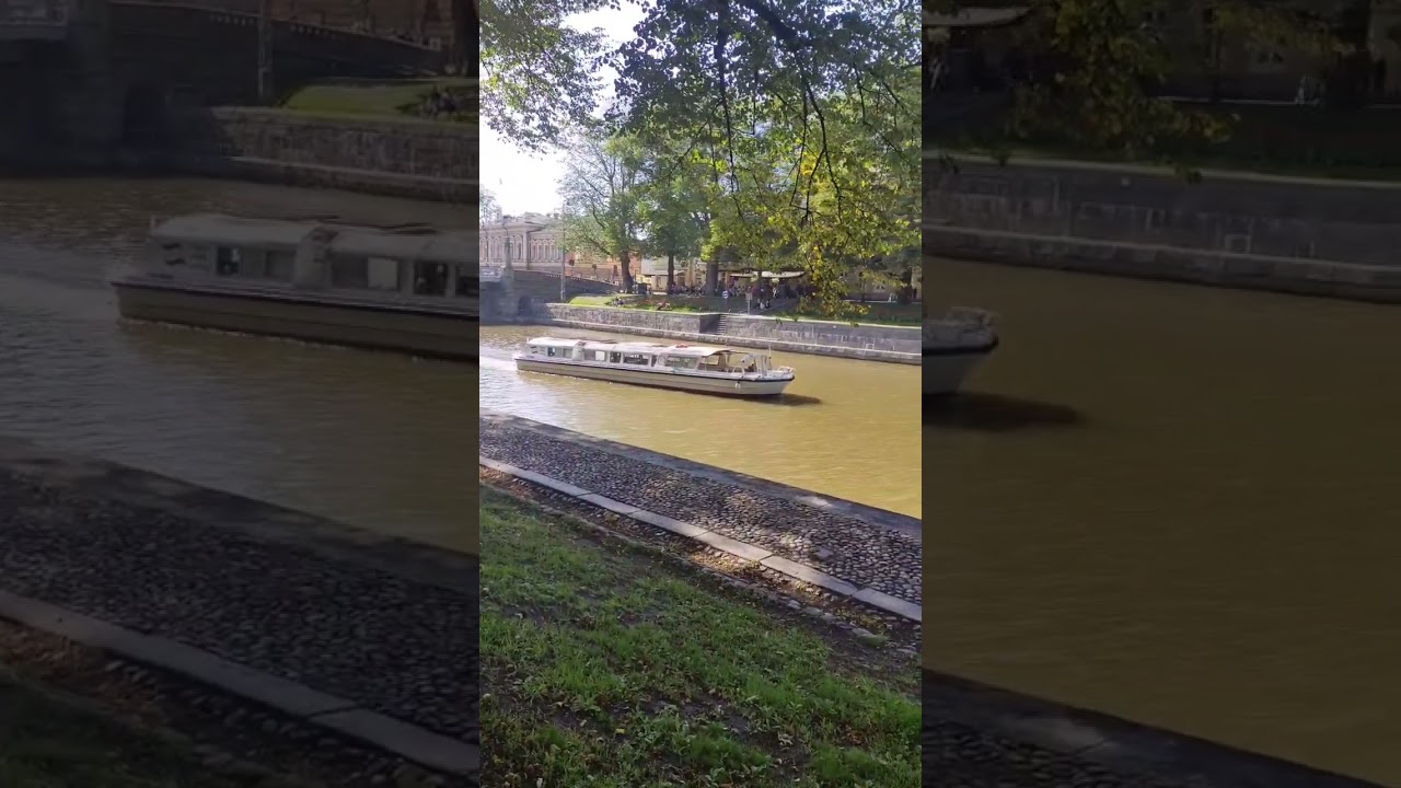 Річка Аура Турку Фінляндія / Aura River  Turku Finland