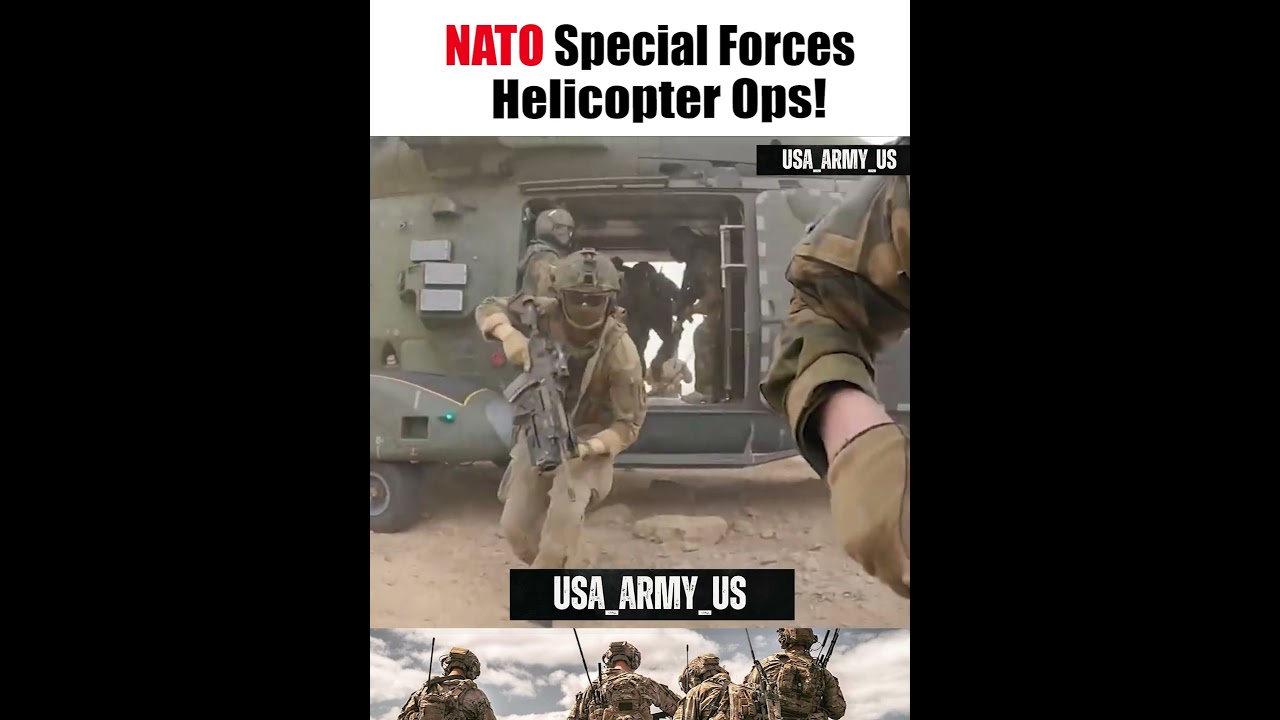 NATO Special Forces in Action! #shorts #respect