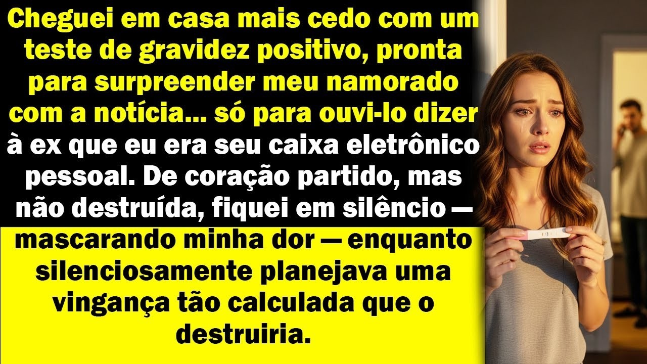 Queria dar a melhor notícia da minha vida… mas ouvi meu namorado contar para a ex antes de mim
