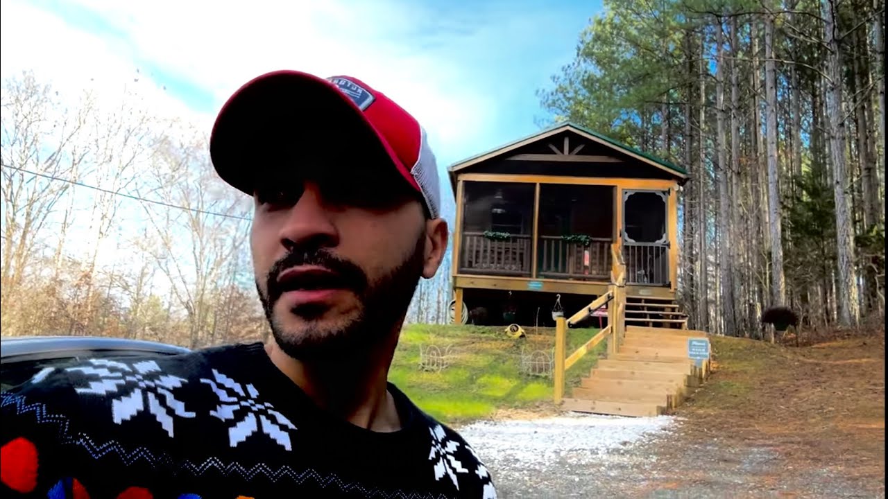 مغربي في امريكا مشيت خيمت في غابات ولاية تينيسي