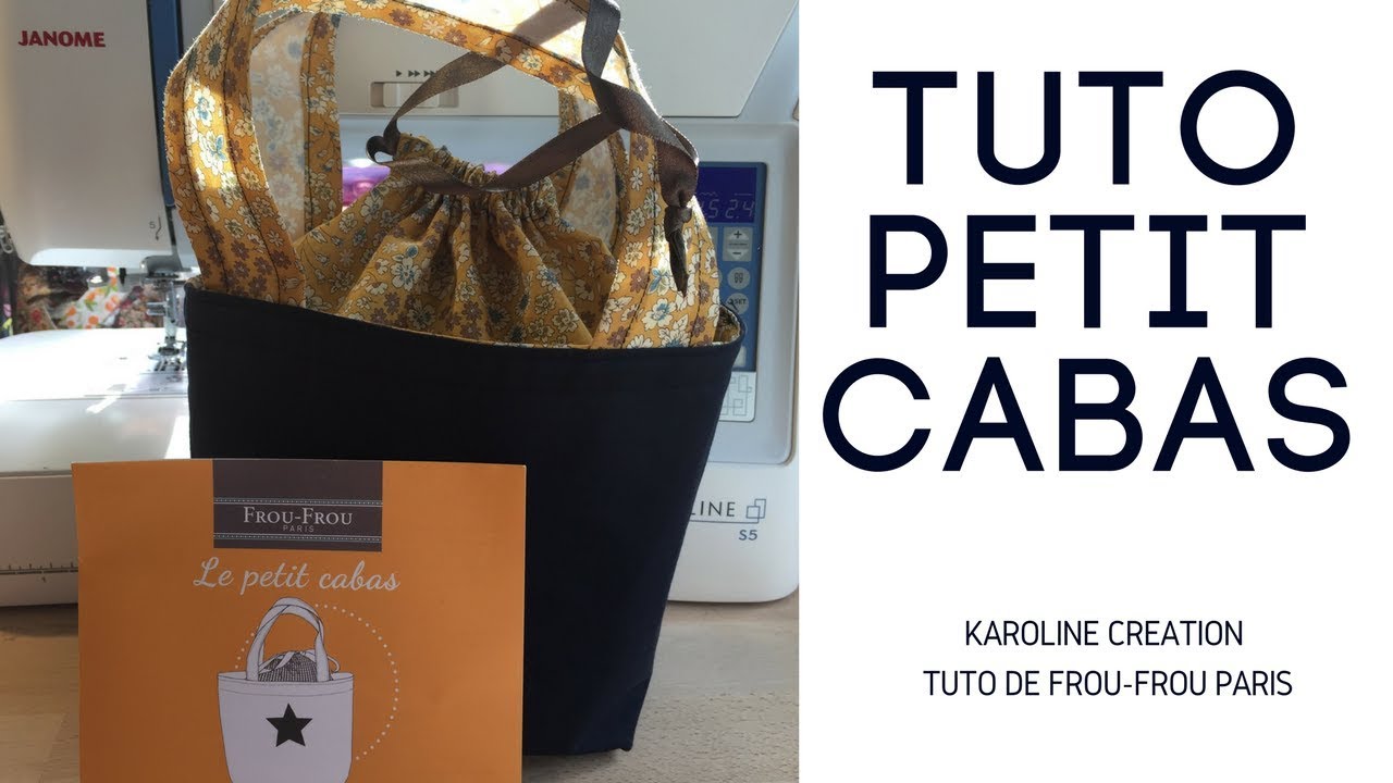 Tuto couture : coudre un cabas
