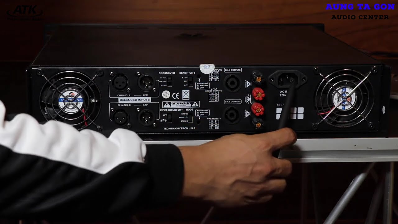 How to use power Amplifier ပါဝါအန်ပလီဖိုင်ယာ တစ်လုံးရဲ့အသေးစိတ်အချက်အလက်များ