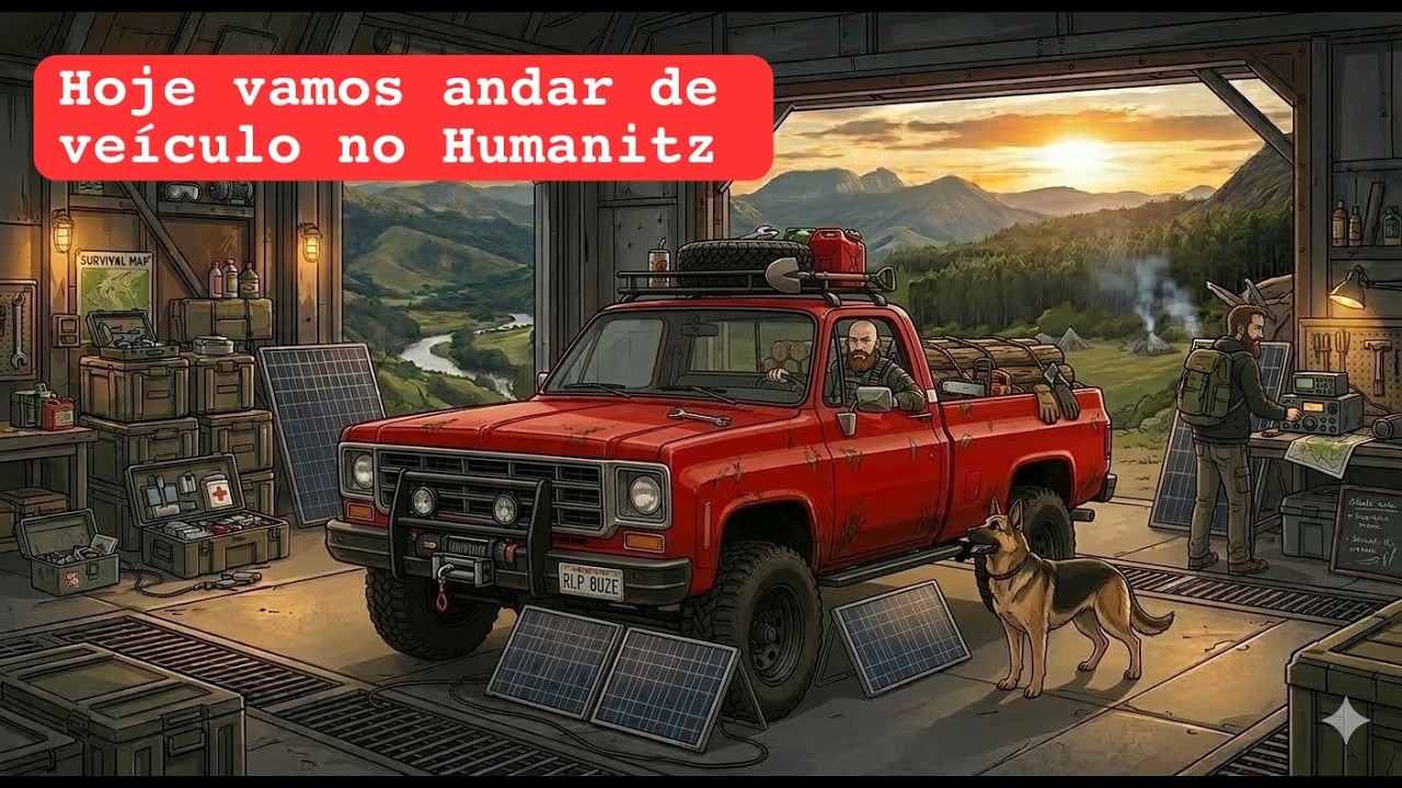 DIRIGINDO A CAMINHONETE