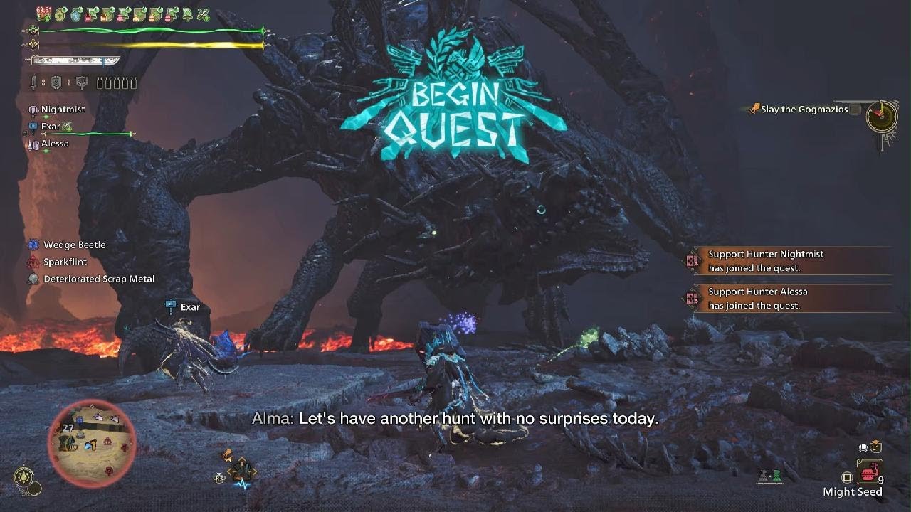18 Min Gogmazios Hunt -MHWilds