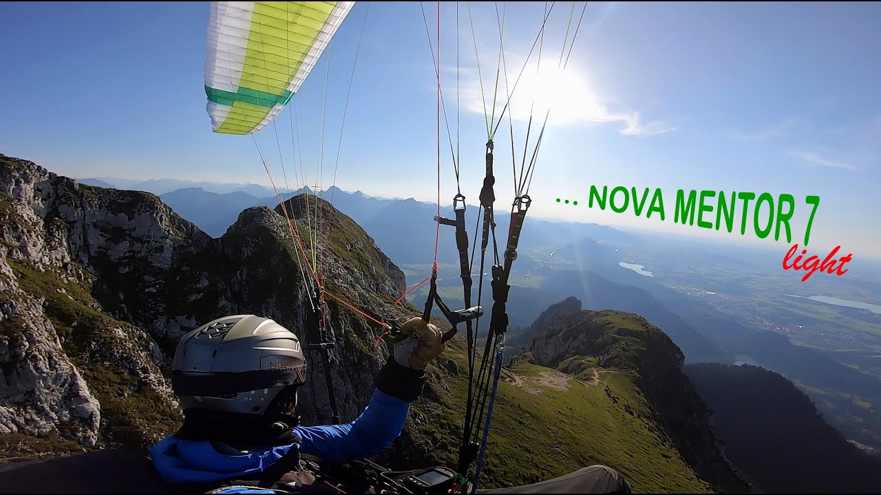 NOVA MENTOR 7 light - Gleitschirmfliegen  am Tegelberg