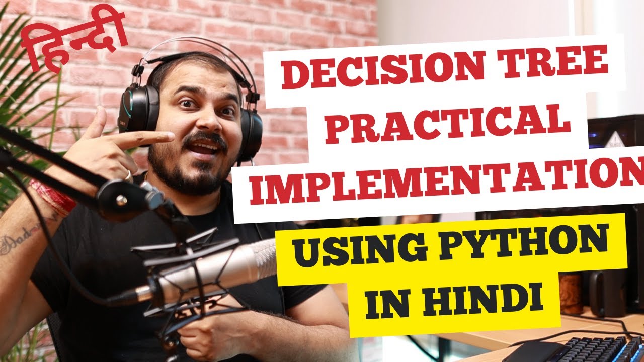 Part 3- Decision Tree And Post Prunning Practical Implementation In Hindi | Krish Naik