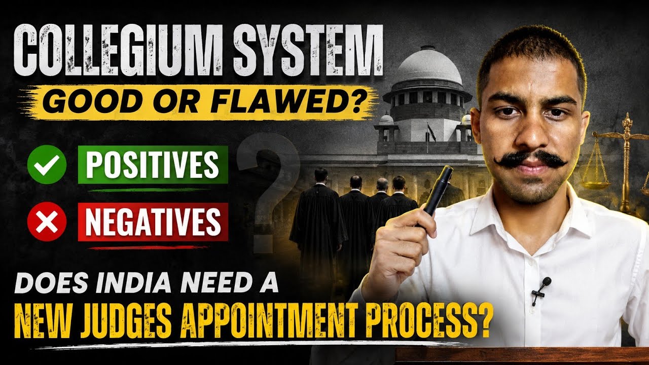 Collegium system. Its positives and negatives #cji #supremecourt #collegiumsystem 