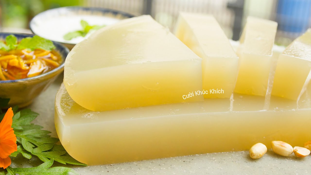 CÁCH NẤU THẠCH XU XOA GIÒN NGON KHÔNG TANH ĂN MÁT LẠNH - CKK