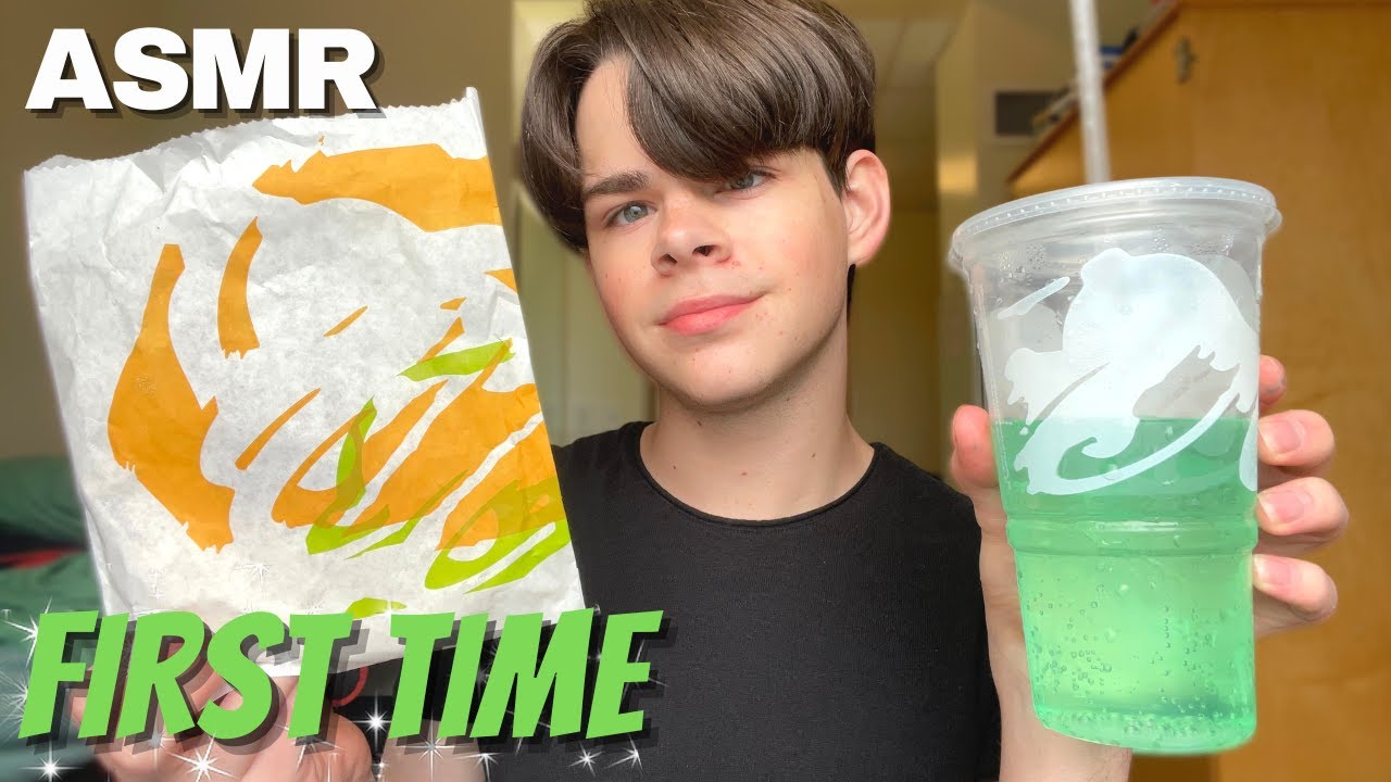 ASMR Trying Taco Bell For The First Time Mukbang