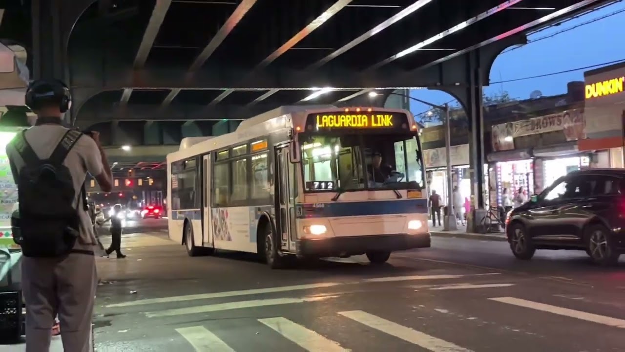 MTA Bus Final Look: 2009 Orion VII NG HEV 4566 LaGuardia Link Q70-SBS!