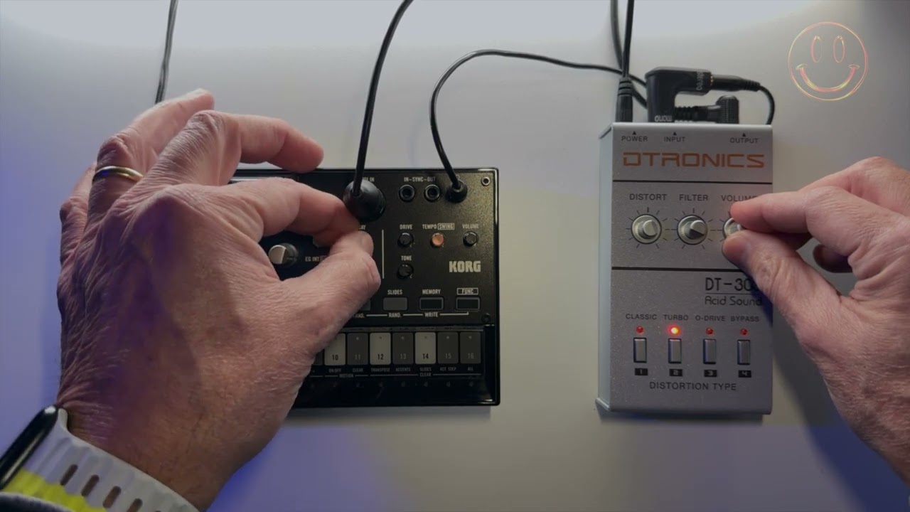 Korg Nubass with DTRONICS DT-303
