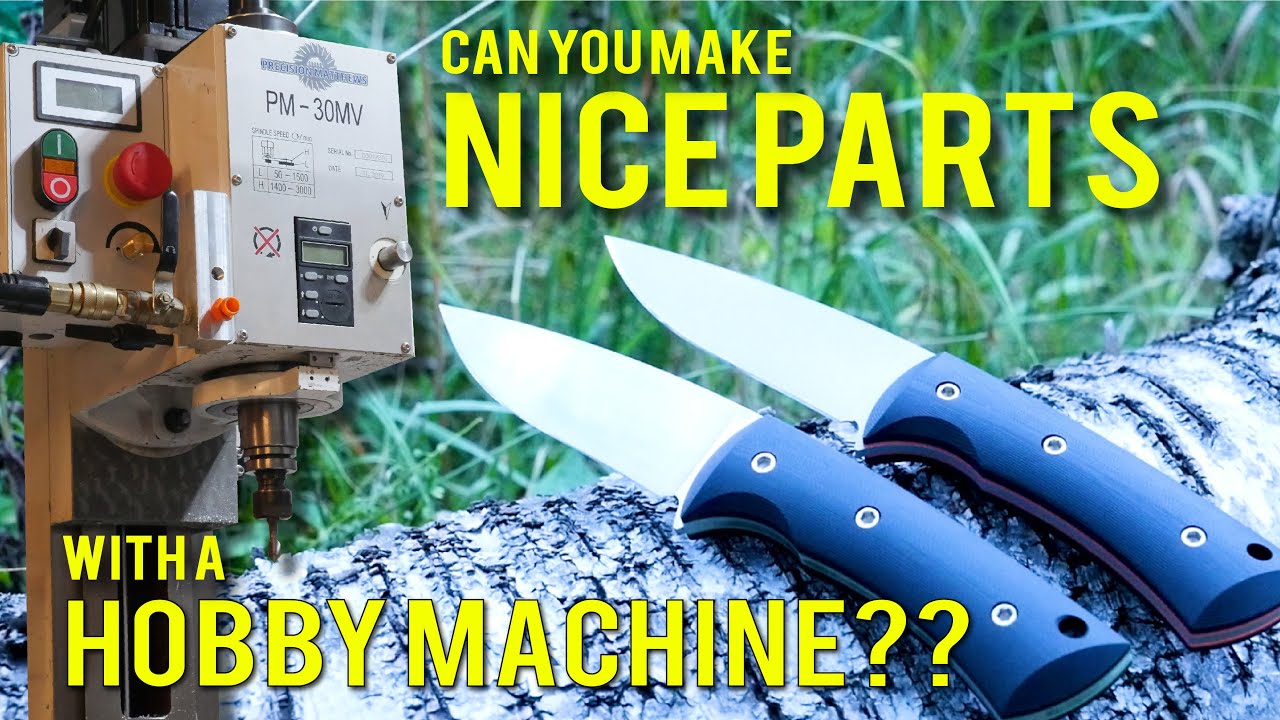 DIY Knife Making on CNC Garage Mill