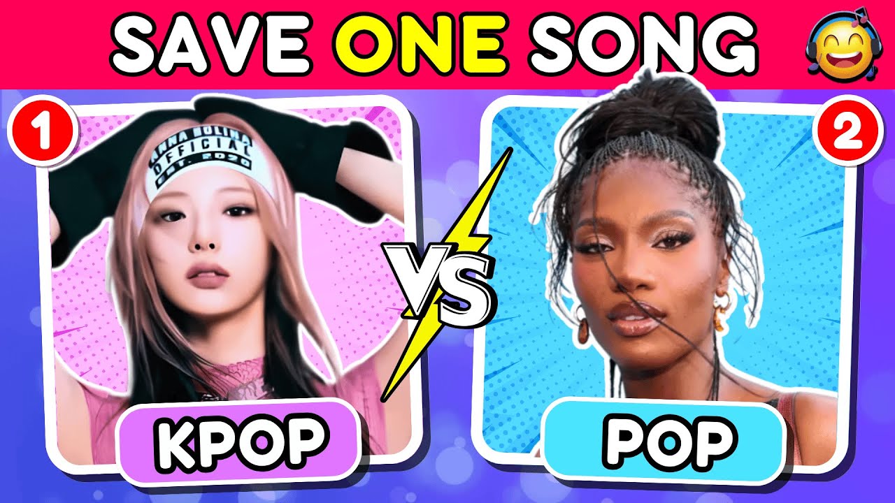 KPOP против POP ❣️ Save One Drop One🎵 МЕГА ВЫЗОВ 🥵😜