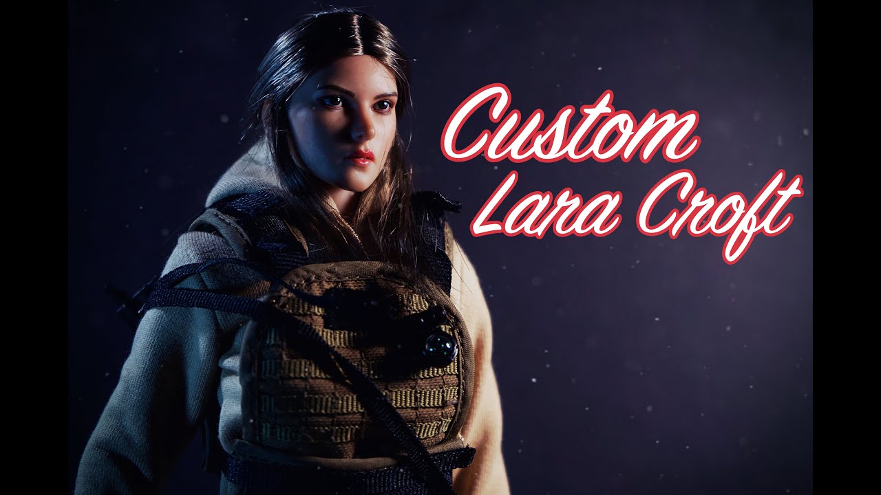 1:6 Scale Custom Phicen Tomb Raider Lara Croft