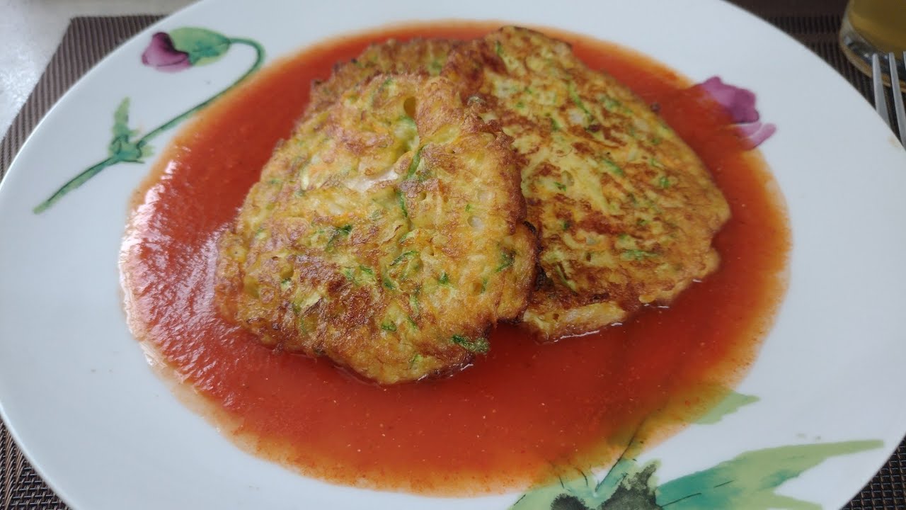 TORTITAS DE CALABAZA, ZANAHORIA Y QUESO 🥕🥒🧀