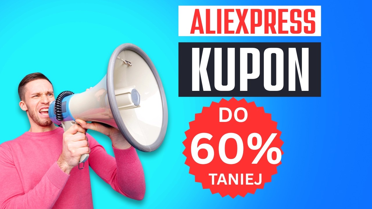 Najlepsze Kupony AliExpress 🇵🇱 | Dobra Zabawa w Plenerze do -60%