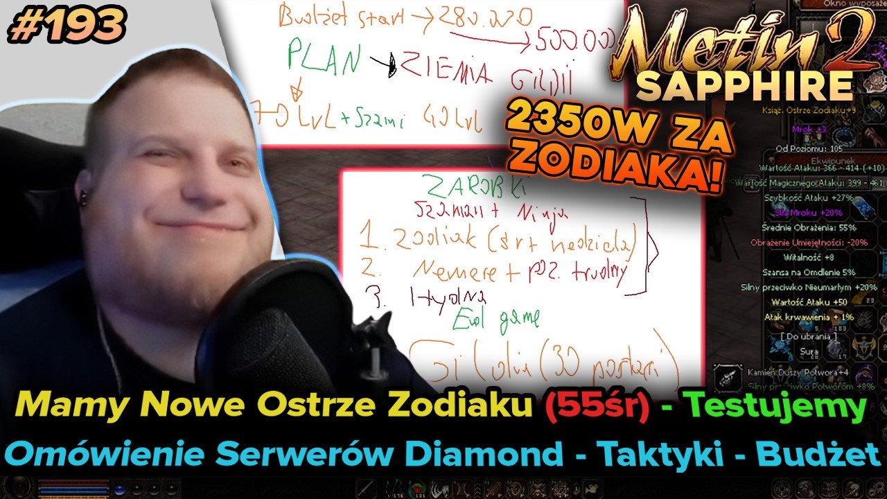 Sabal - Metin2 - Sapphire - Nowe Ostrze Zodiaku 55śr! - Om&oacute;wienie nowych serwer&oacute;w - Taktyki - 95