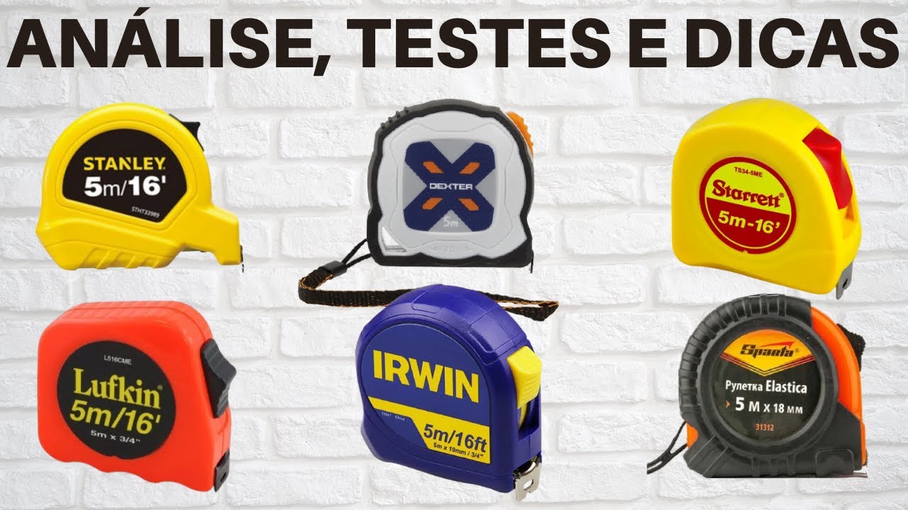 TRENA ANÁLISE, TESTES E DICAS, MODELOS MAIS VENDIDOS | Irwin Lufkin Starrett Stanley Dexter Sparta