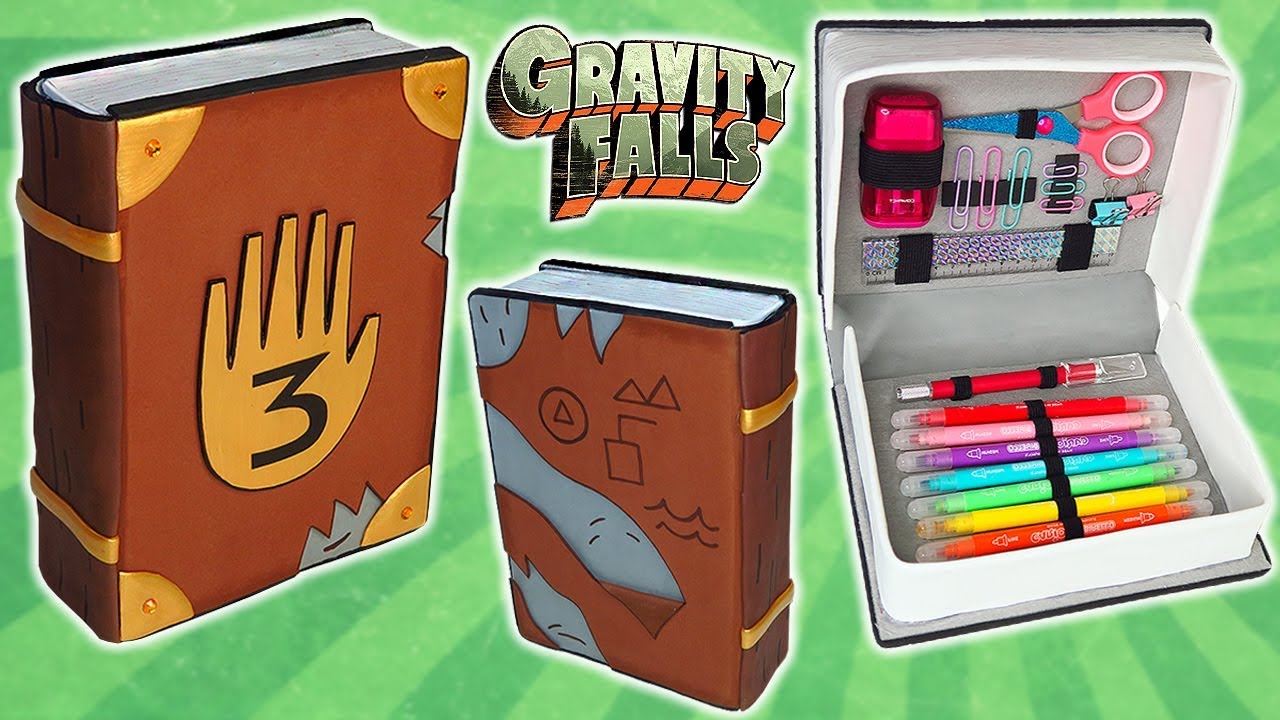 ✋🏻DIY: PENCILCASE AS GRAVITY FALLS JOURNAL ✋🏻