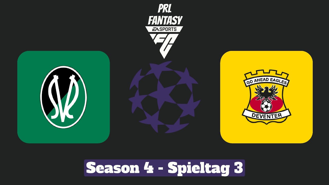PRL Fantasy Season IV - Spieltag 3 - SV Ried - Go Ahead Eagles