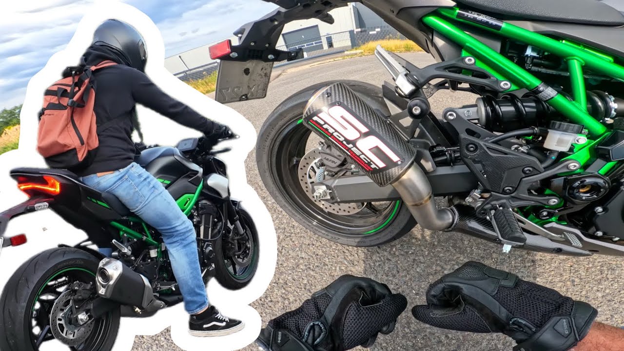 Kawasaki Z900 [2025] SC Project CRT Auspuff Soundcheck & Montage | Vorher Nachher Vergleich