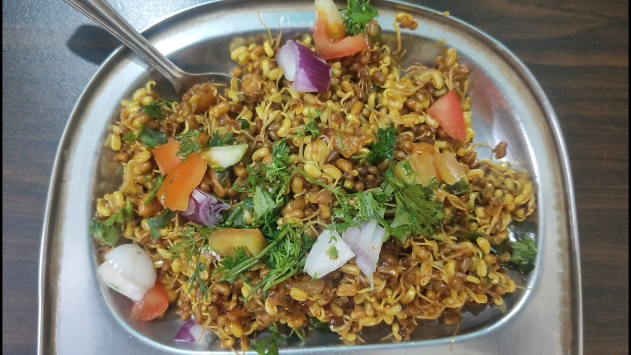 matki sprouted moth bean how to cook easy recipe at home fast usal fresh healthy food new eat foo