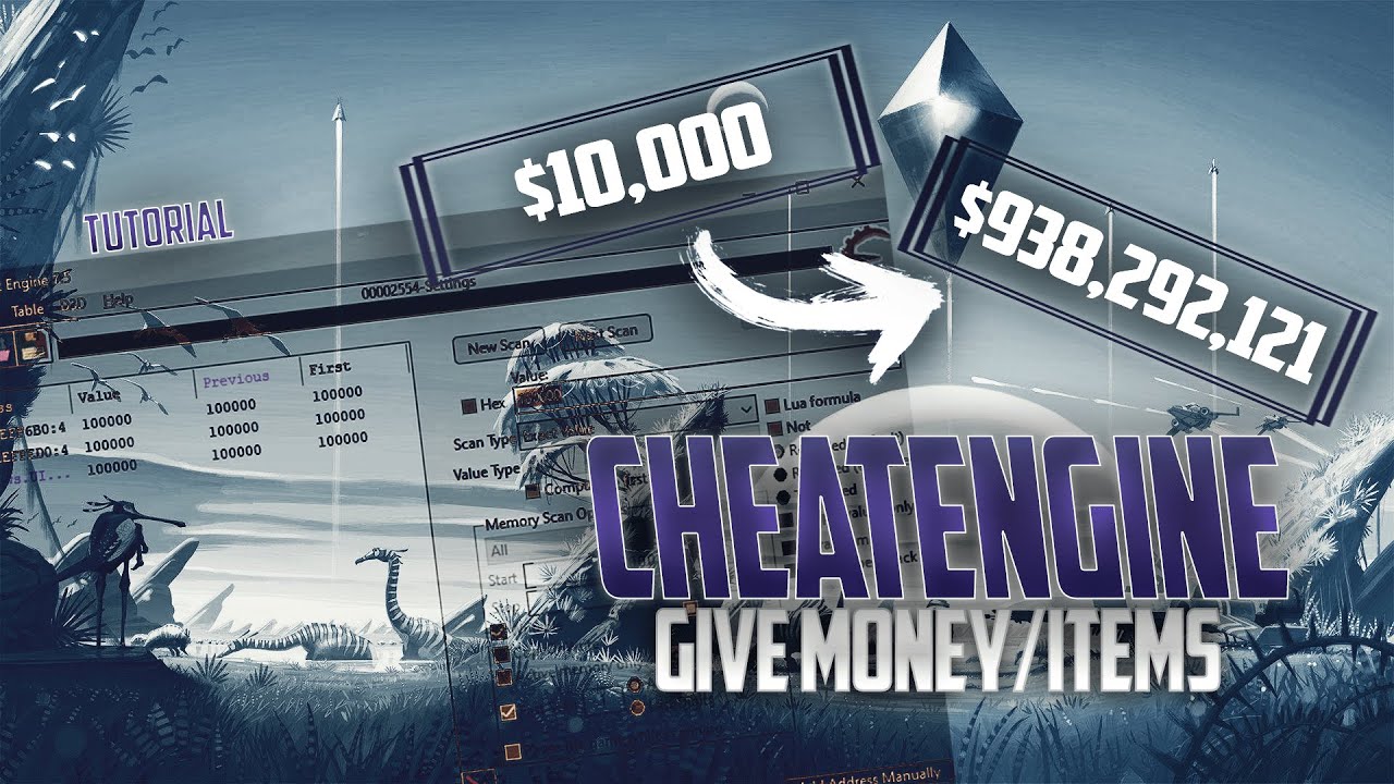 [Cheat Engine] How to Add Money/Items in Games | CE Tutorial PC
