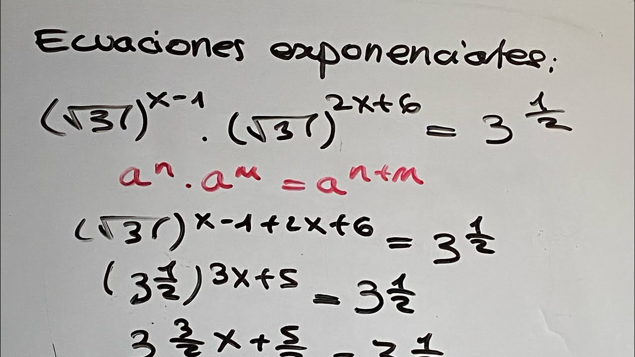 Función de tercer grado | Ecuaciones exponenciales 