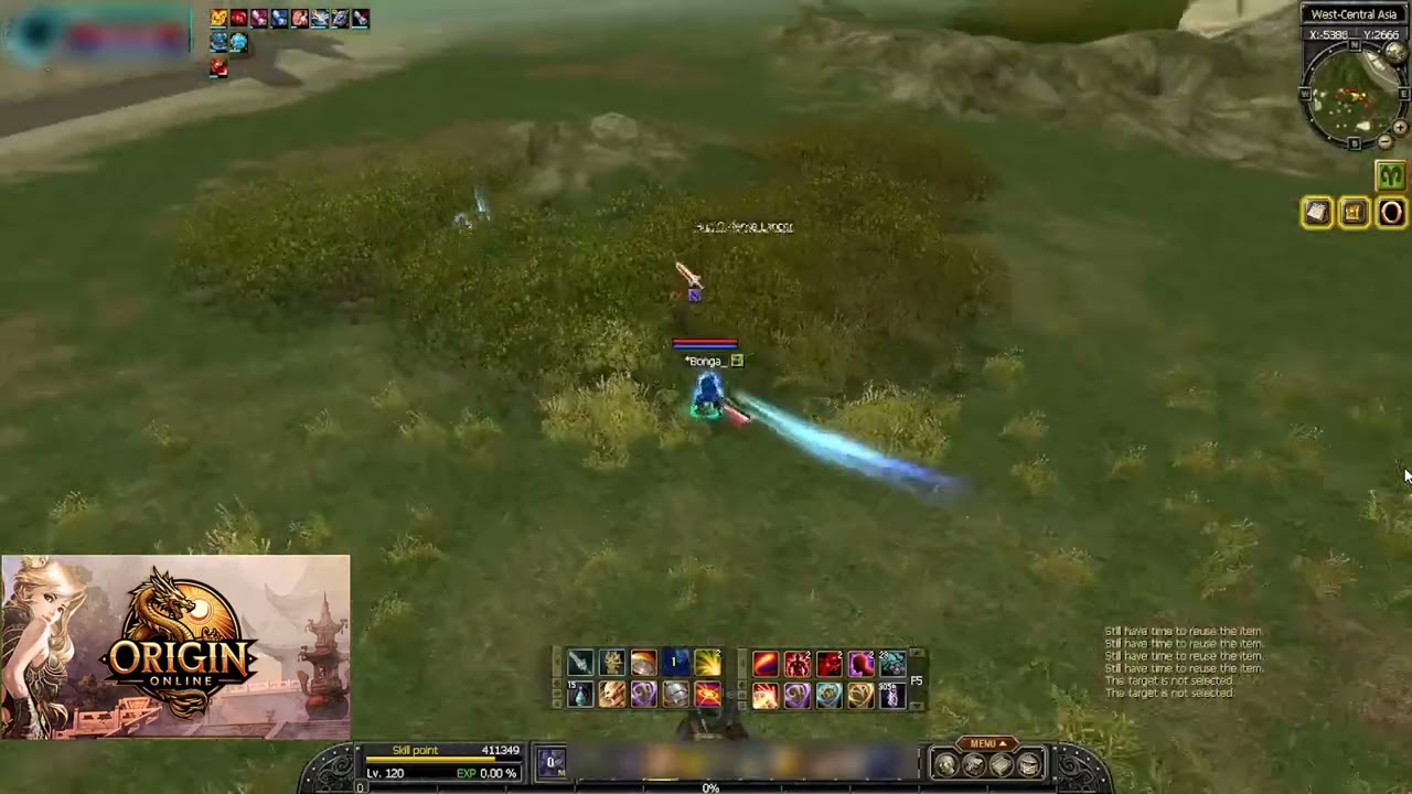 Lucky Run when DT spies's is active hehe - Origin Sro Cap 120