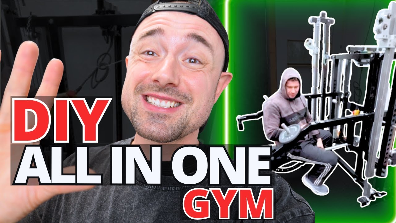 All in one Fitness Machine im DIY 14qm Gartenhaus HOME GYM&ndash; komplette Roomtour & Equipment -Tipps!